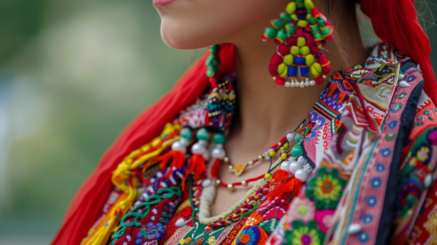 tenues folkloriques époustouflantes