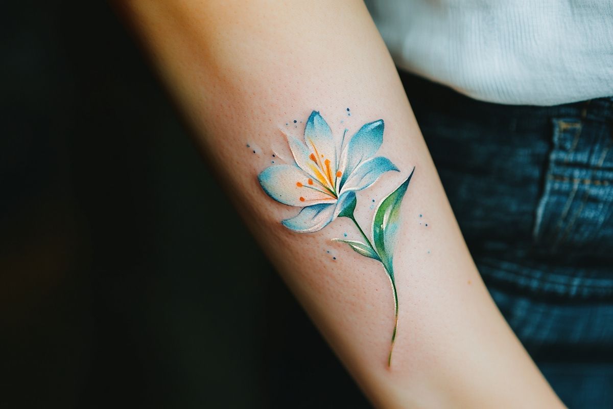 Les styles de tatouage associés au perce-neige